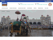 Tablet Screenshot of mysoredasara.org
